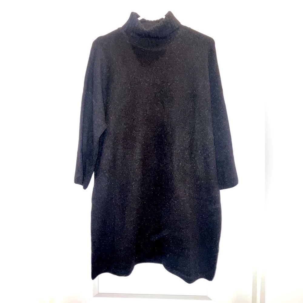 Pomander Place Noir Vivianne Turtleneck dress - Picture 2 of 4